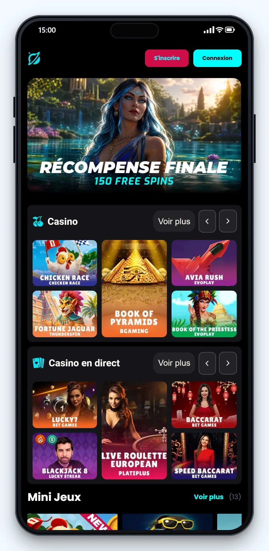 casino curaçao egaming : Cosmobet sur smartphone