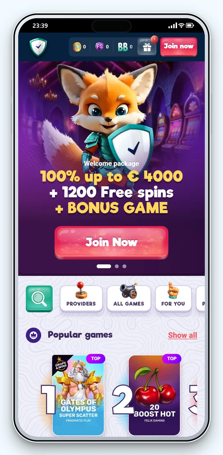 curacao lisens: SafeCasino i mobilversjonen