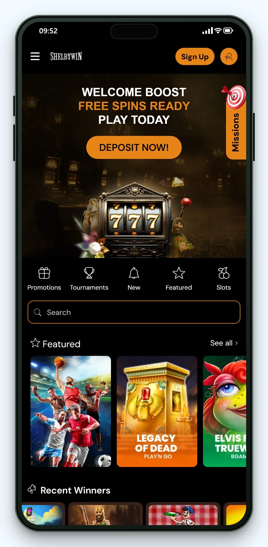 curacao casinos accepting uk players: ShelbyWin lobby